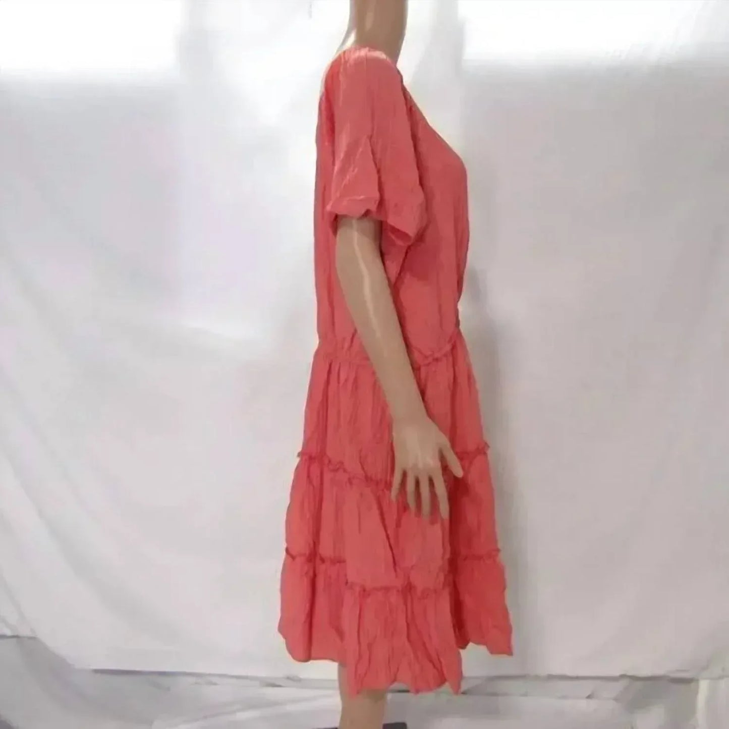 Lane Bryant - Women's Tiered Short Sleeve Dress - Rack Hunt