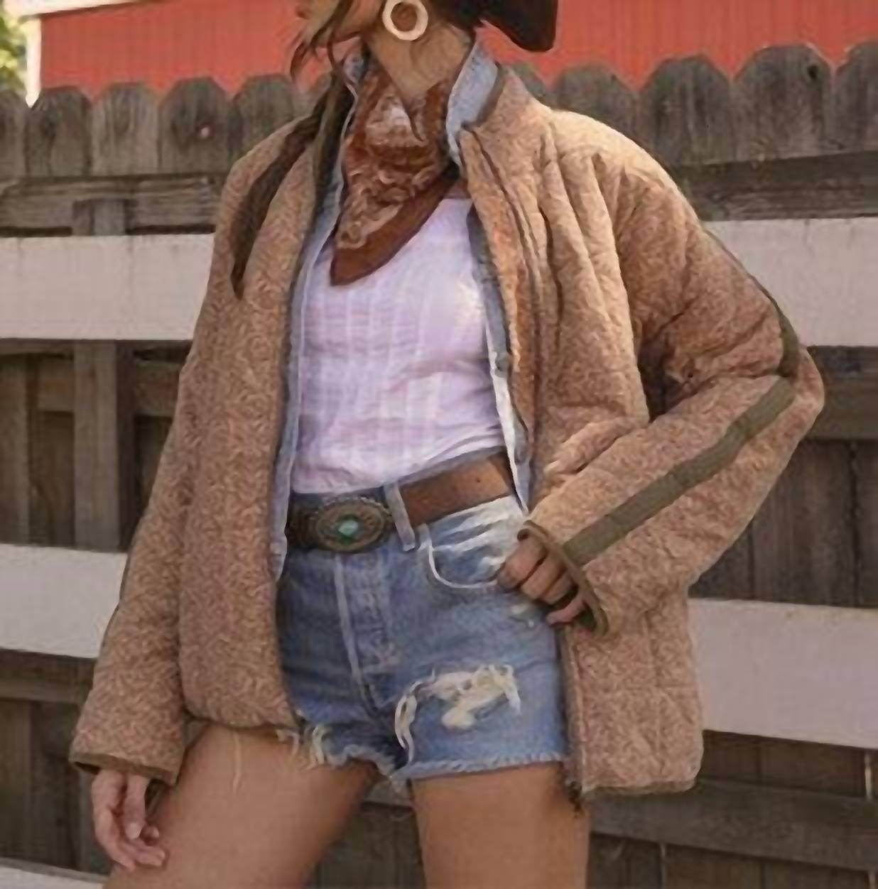 BABE - Casey Quilted Corduroy Jacket - Rack Hunt -