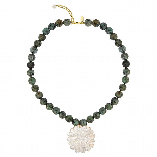 Women's Martha Flower Necklace