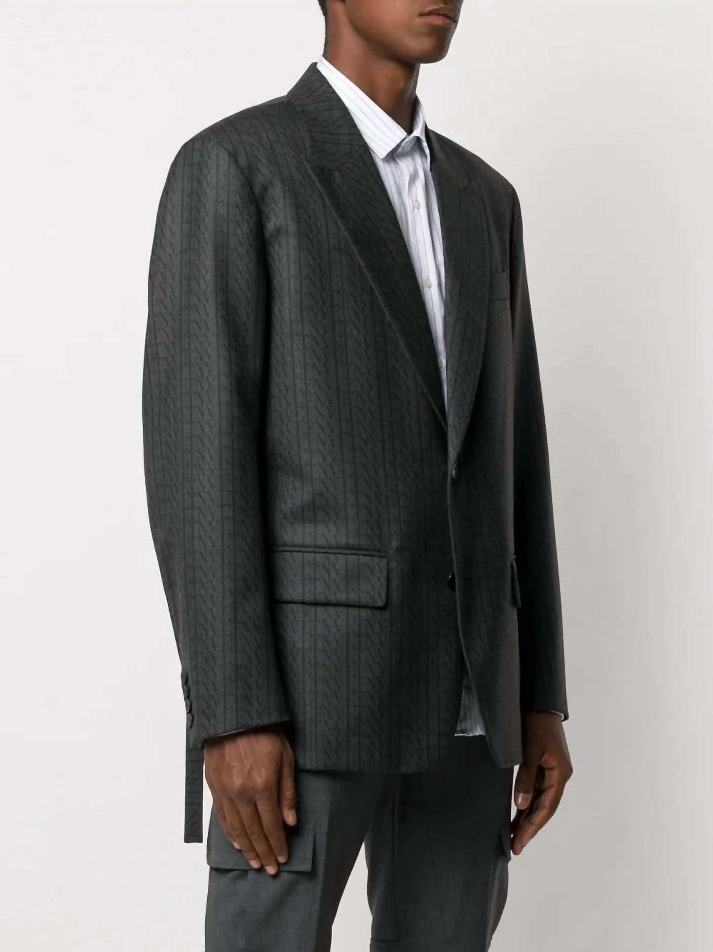 Valentino - Print Single Breasted Blazer - Rack Hunt