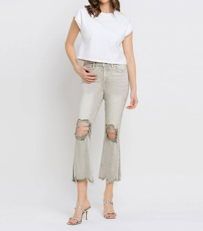 Women's Jaya Lovervet Vintage Crop Flare Jean
