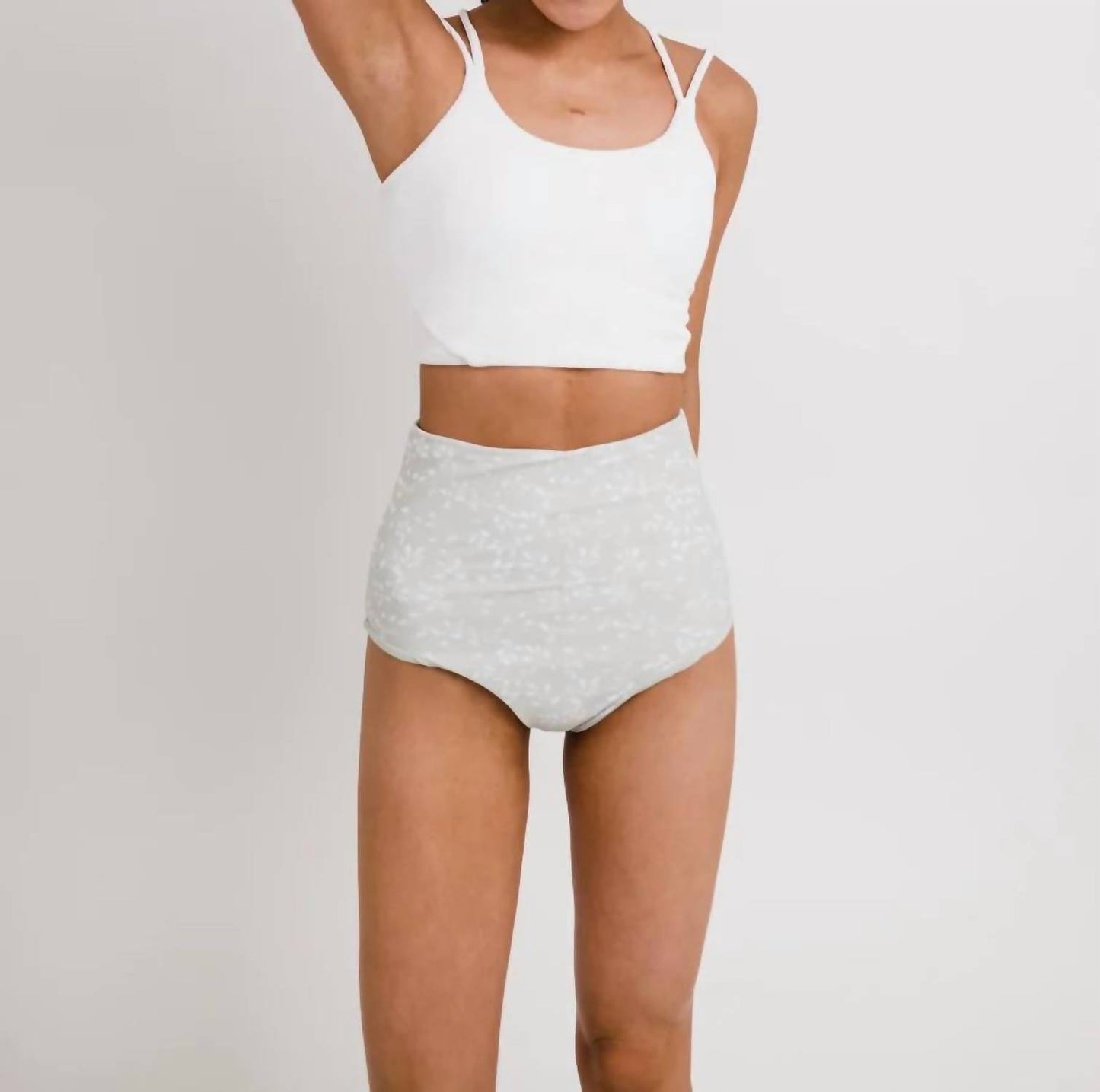 Crisscross Back Swim Top