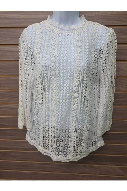 Kate C. - Women's All Over See Thru Lace 1 Button Back - Rack Hunt