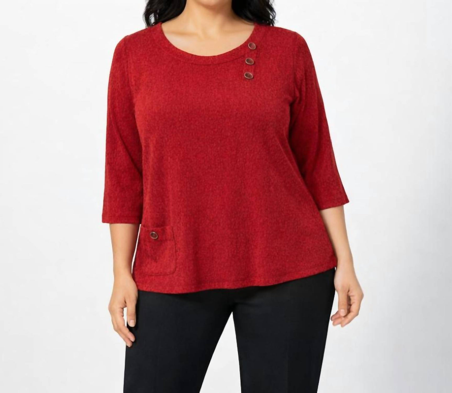 Three Quarter Sleeve Blouse
