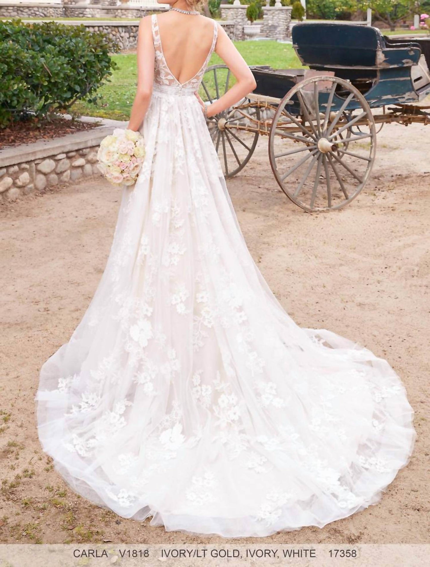 Ivoire by Kitty Chen - Carla A-line Wedding Dress - Rack Hunt