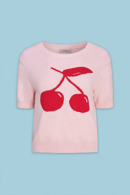 Short Sleeve Crewneck Sweater