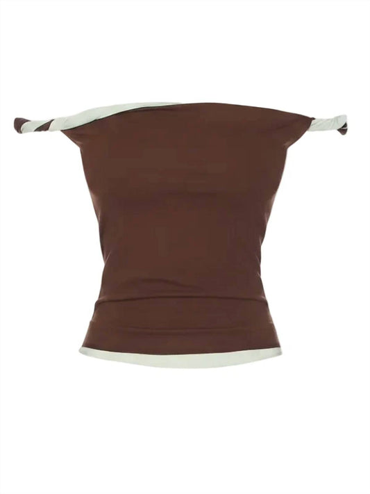 Elia Off Shoulder Twist Top
