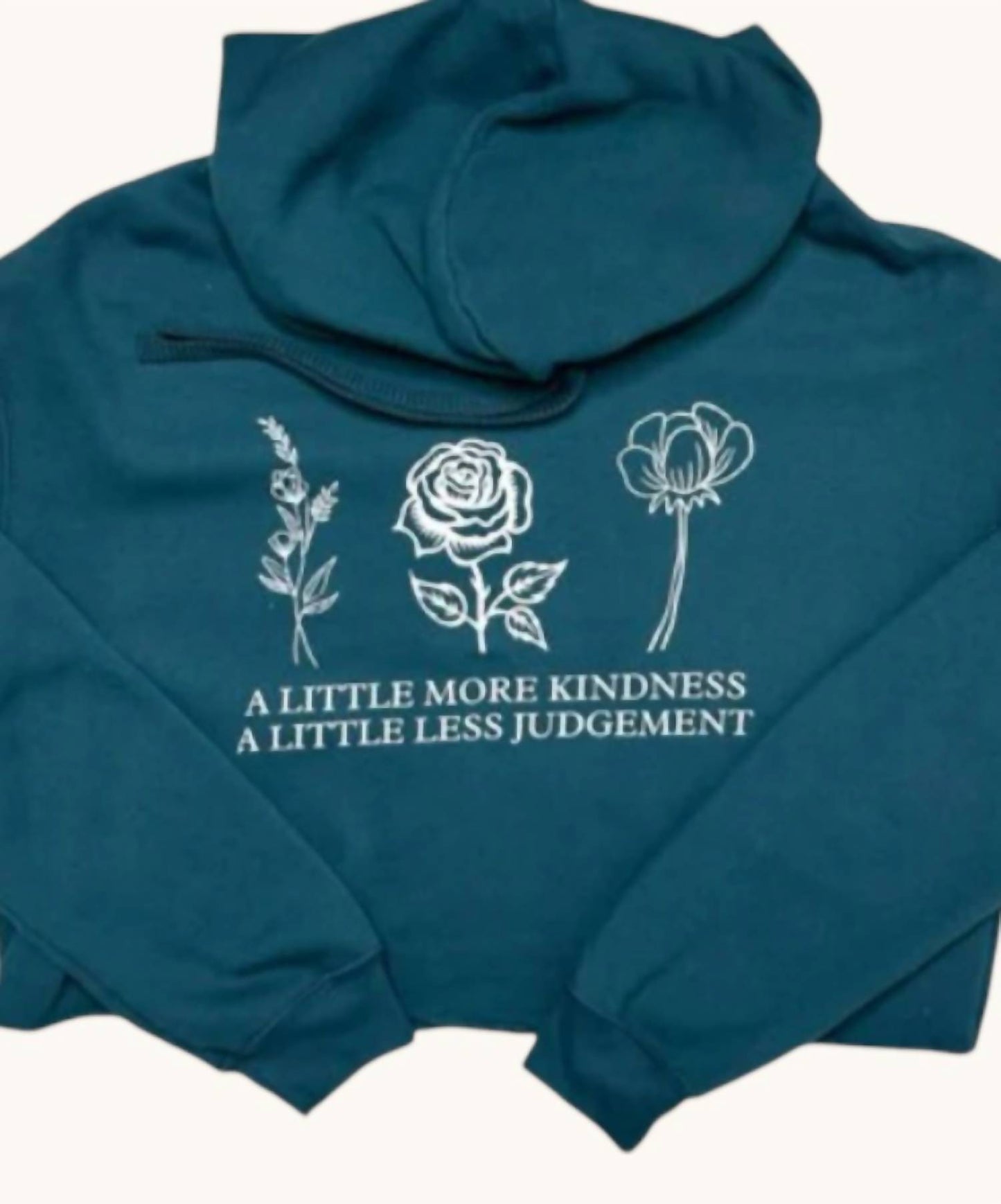 Women's Kindness Crop Hoodies