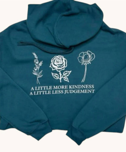 Women's Kindness Crop Hoodies