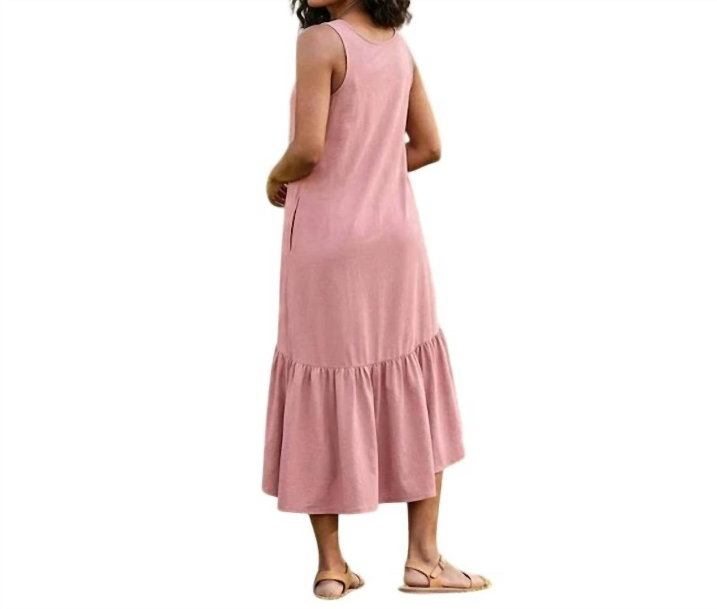 Departure Sleeveless Midi Dress - Plus