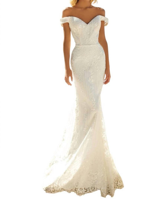 Fit And Flare Bridal Gown