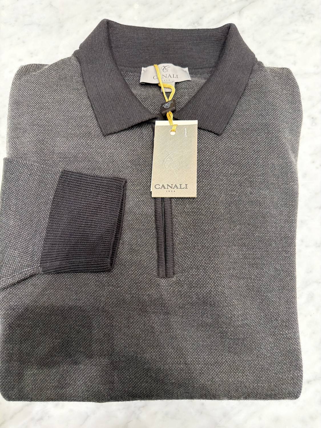 Men's Quarter Zip Sweater