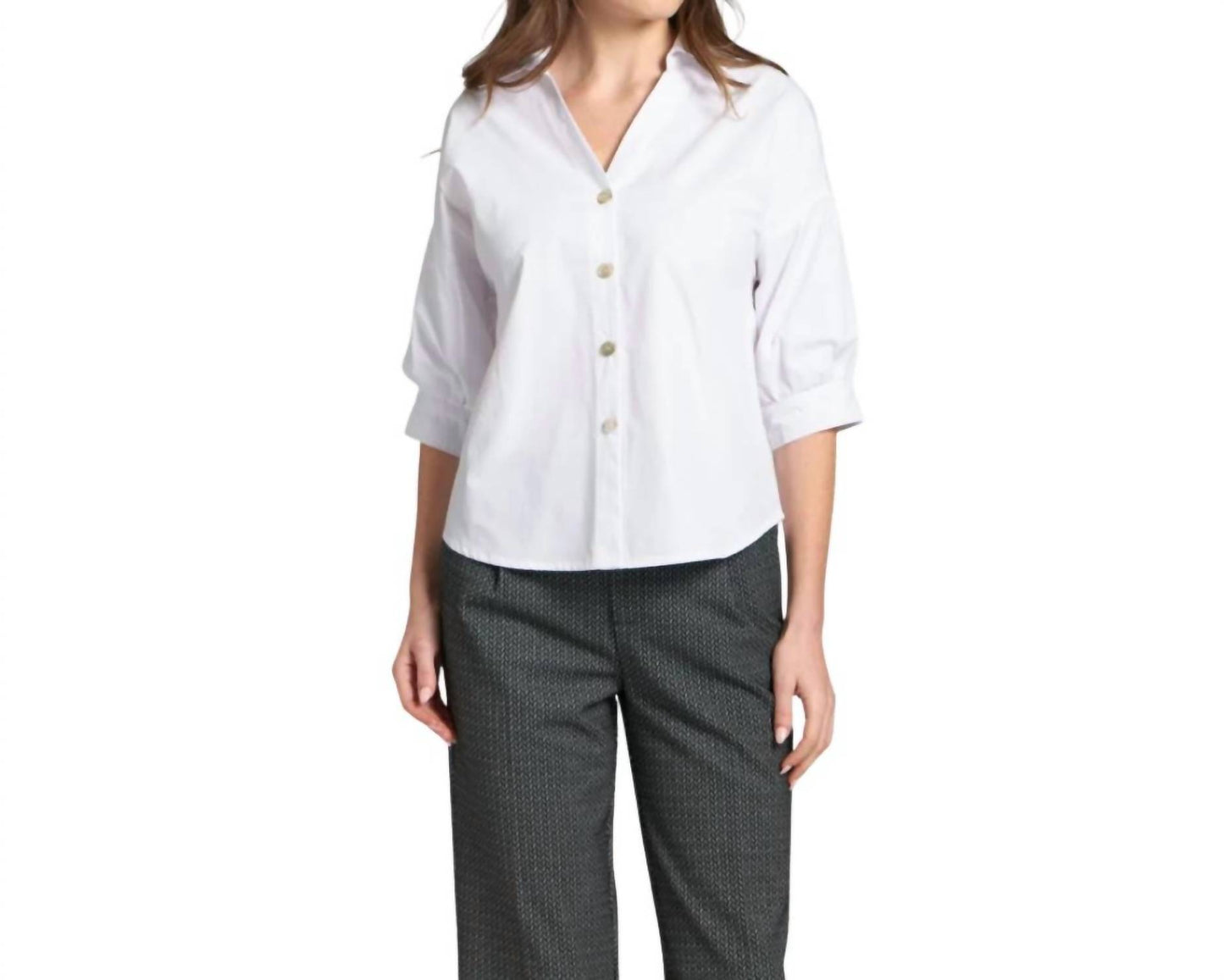 Blouson Sleeve Shirt