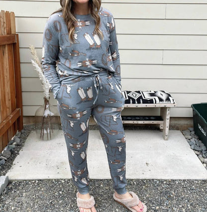 Pj Lariat Long Sleeve Top