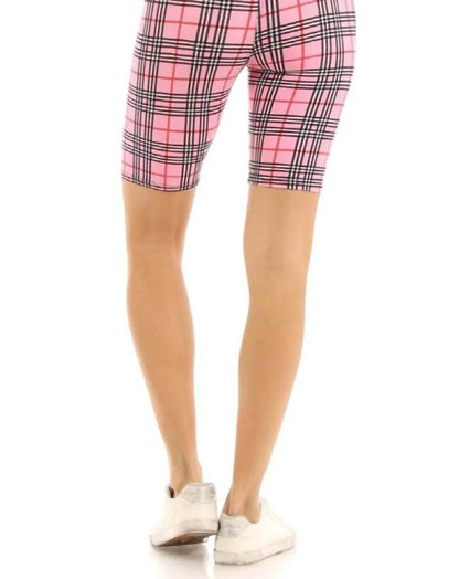 LOVE IT - Plaid Biker Babe Shorts - Rack Hunt
