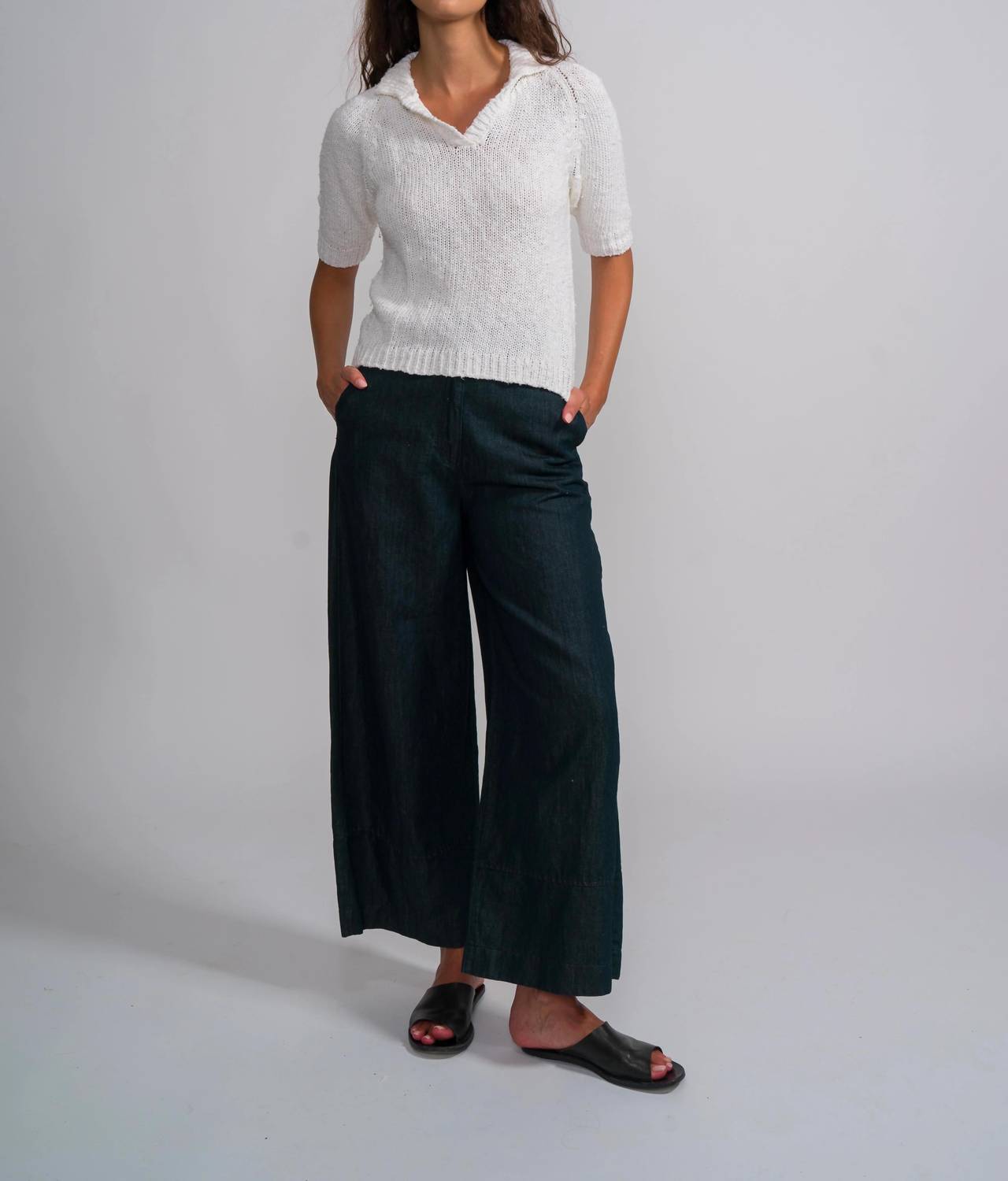 Textured Cotton Polo