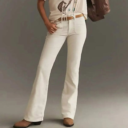 Pilcro - Women's Flare Mid Rise Jeans - Rack Hunt