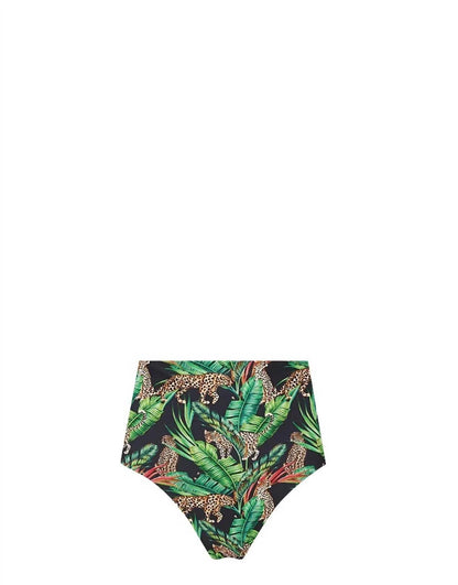 Lia Sahara - Women's Reversible Compression High Waist Bikini Bottom - Rack Hunt