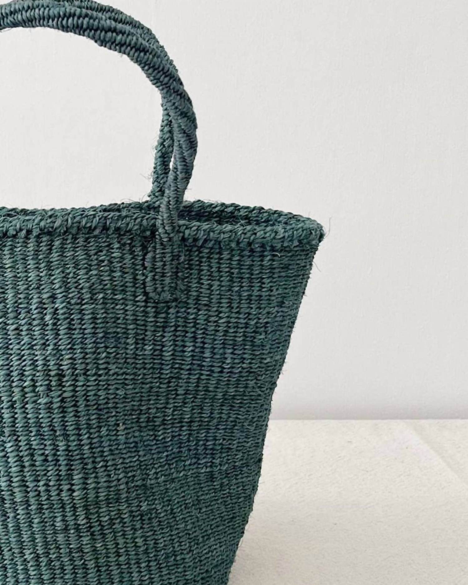 AMSHA - Women's Solid Sisal Tote - Rack Hunt -