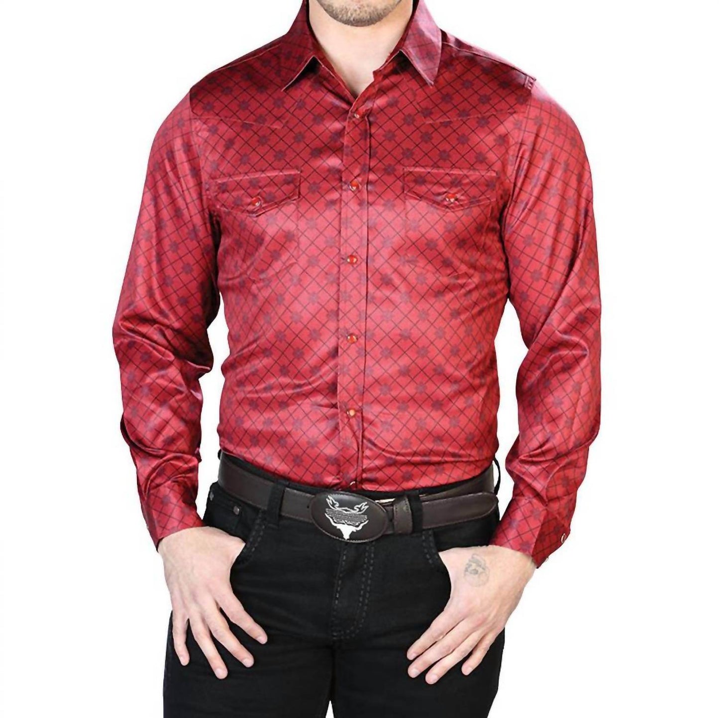 El Señor De Los Cielos - Casual Long Sleeve Shirt - Rack Hunt