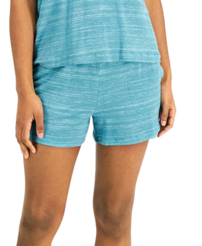 V-neck Shirt & Shorts 2-piece Set