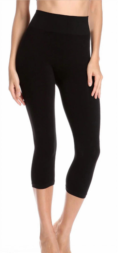 Women's Luxury Legging Bamboo Fabric Capri