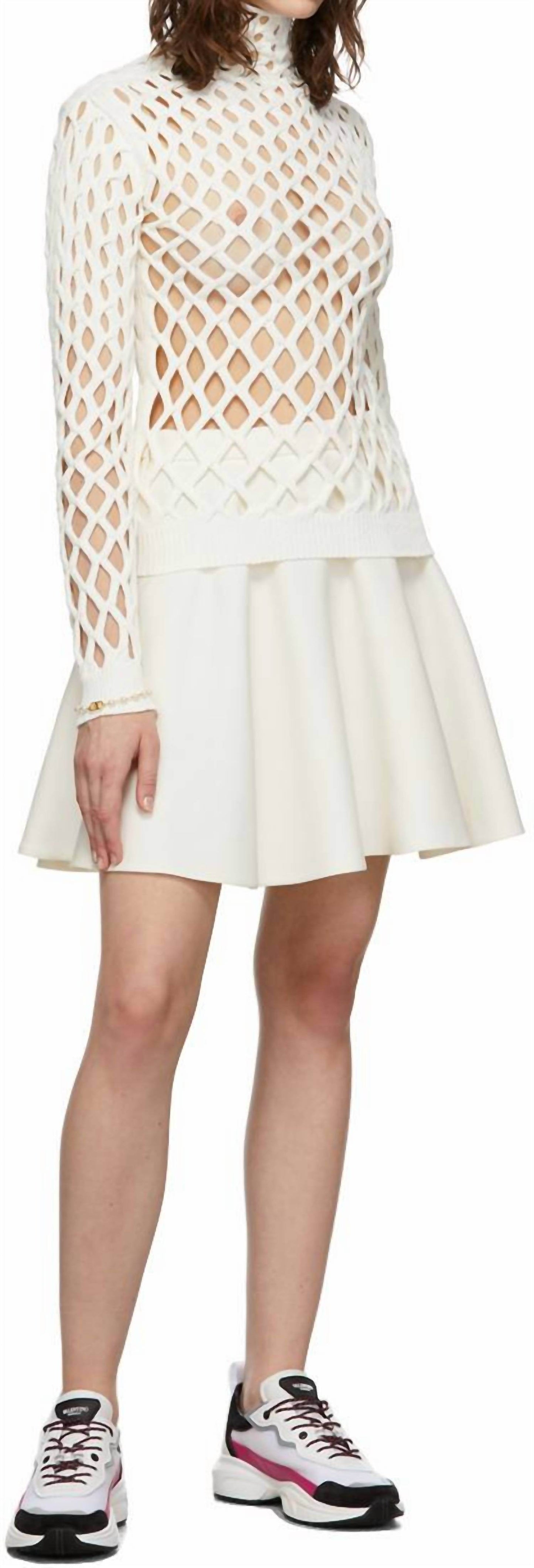 Valentino - Cut-out Knitted Top - Rack Hunt