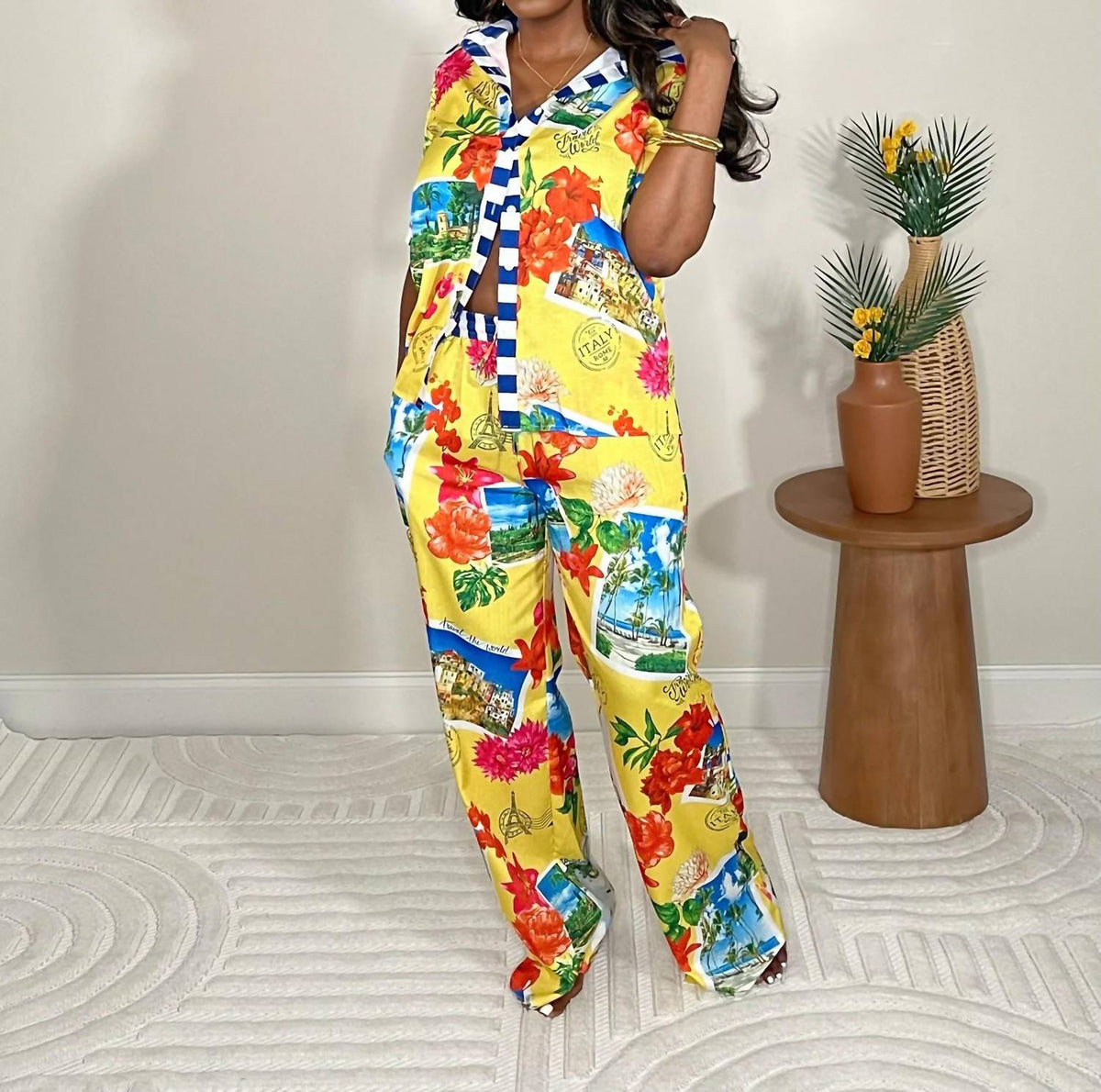 Vitamin Sea Tropical Pant Set