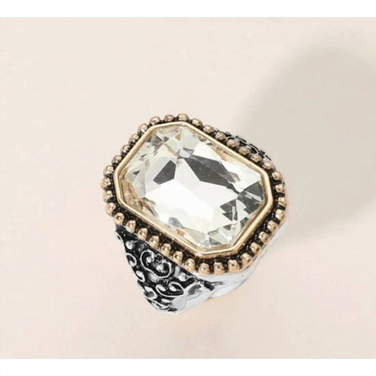Women's Vintage Stretch Statement Ring