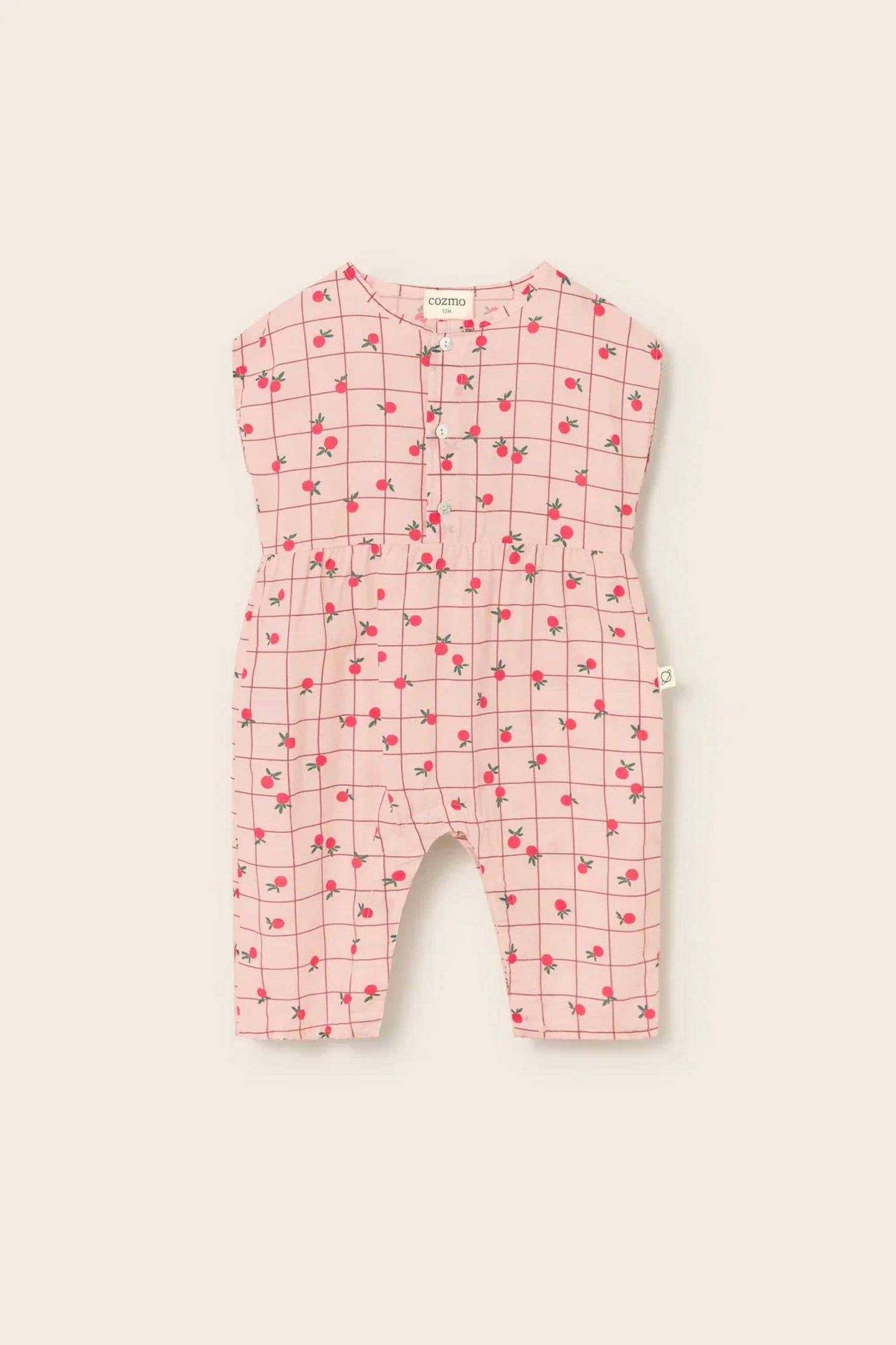 Girls Mae Cotton Jumpsuit