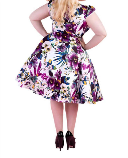 Panises Floral Swing Dress