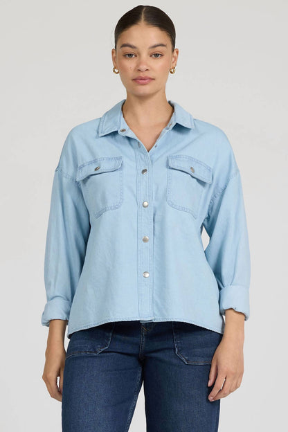 Adrianna button up Top