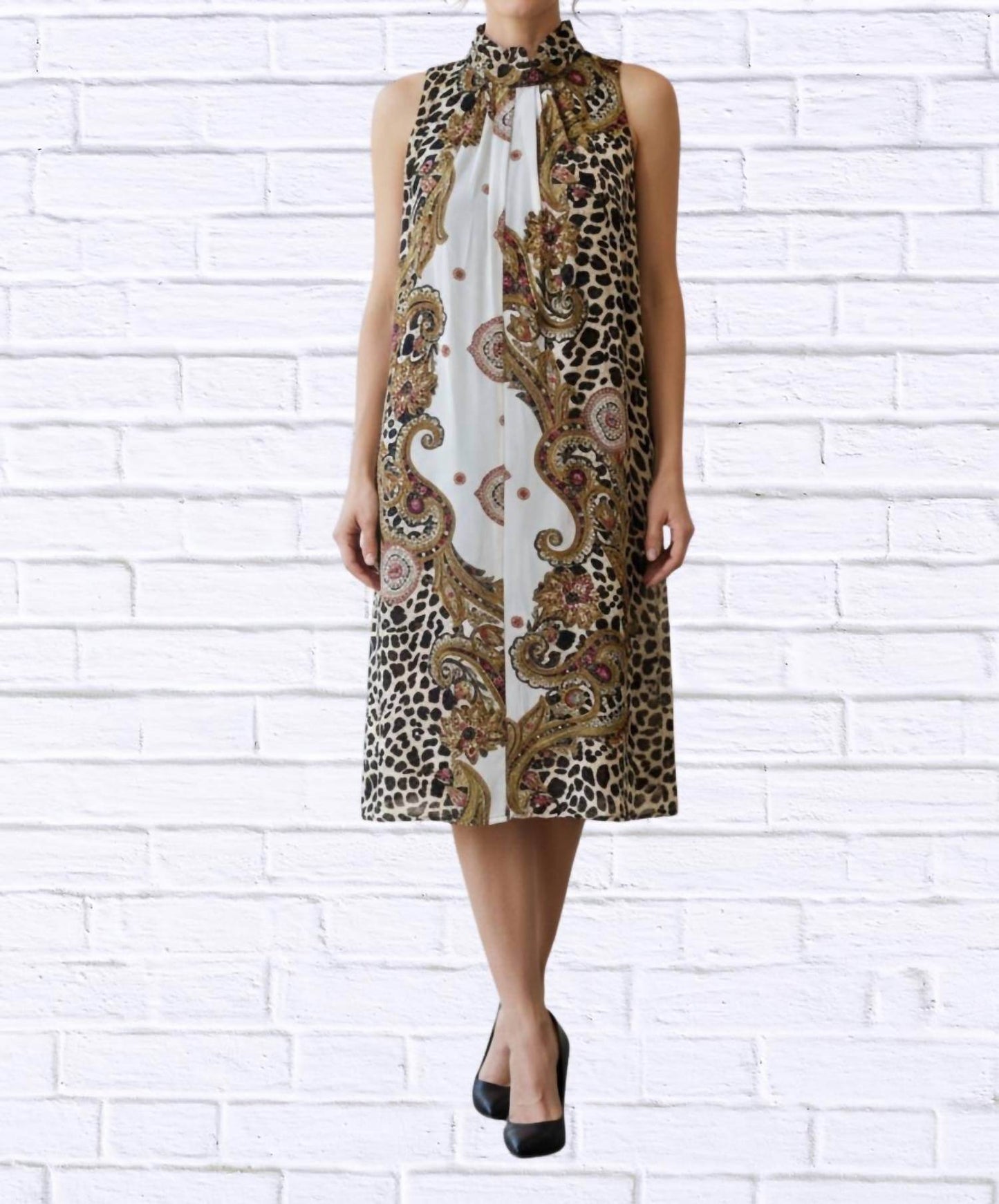 Diva USA - Print Sleeveless Maxi Dress - Rack Hunt -