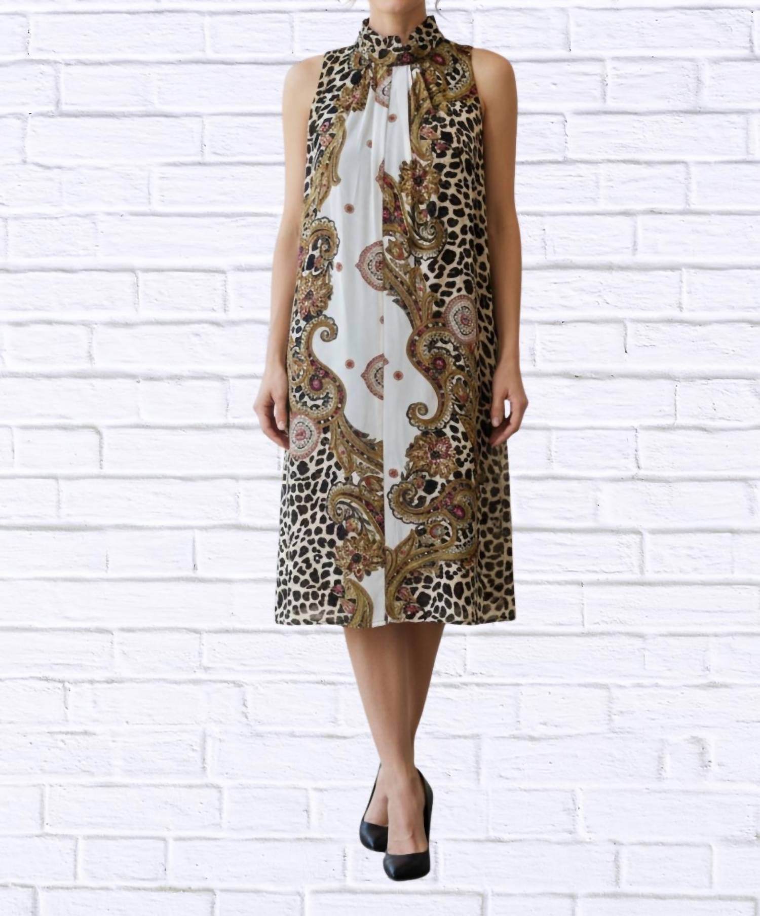 Diva USA - Print Sleeveless Maxi Dress - Rack Hunt -