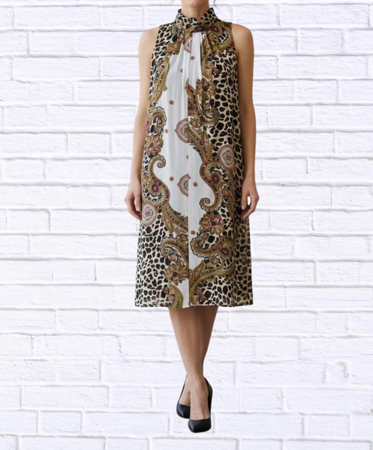 Diva USA - Print Sleeveless Maxi Dress - Rack Hunt -