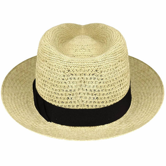 Men's Genuine Toquilla Palm Fedora