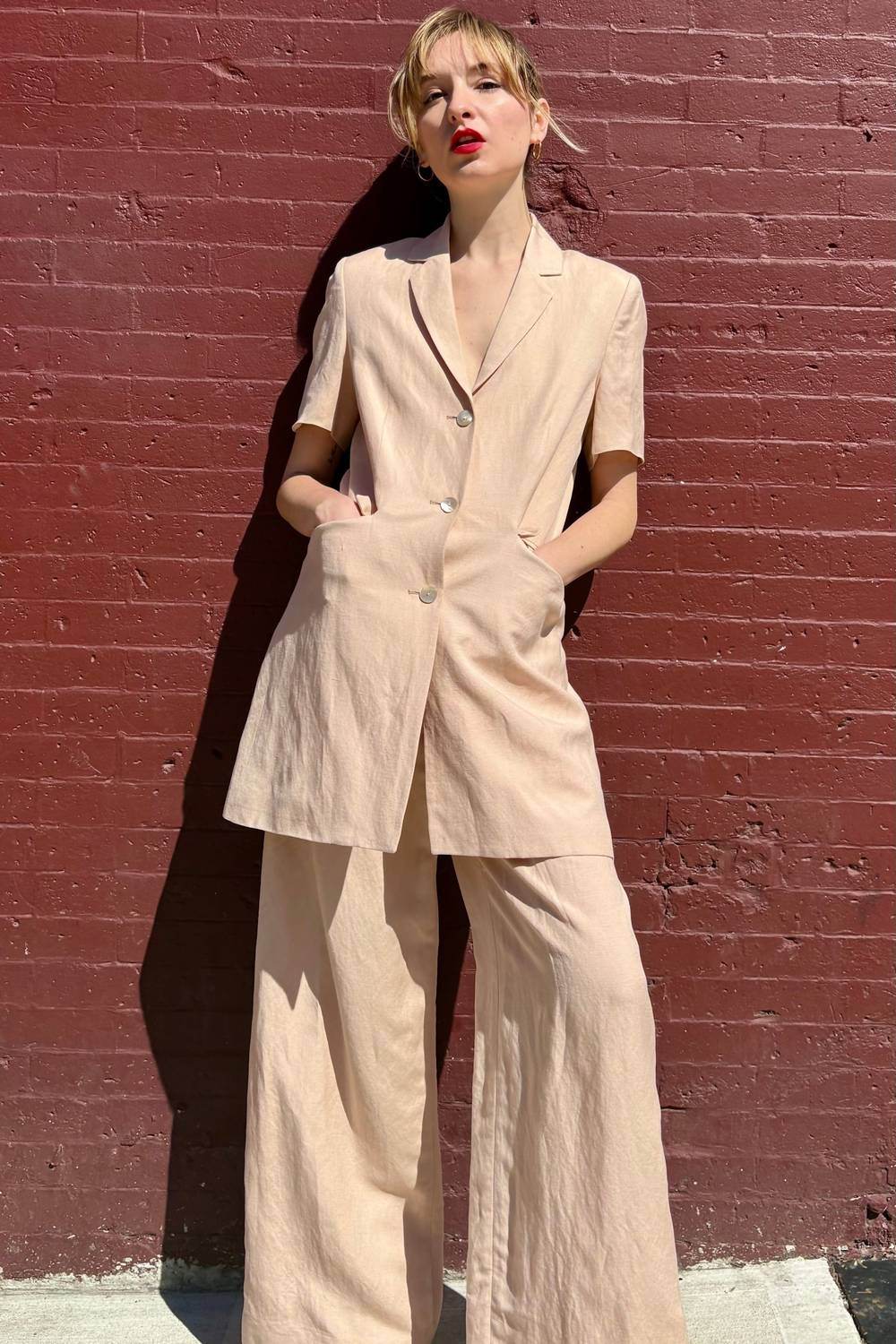 Rose Velvet - Hardy Linen Dracket - Rack Hunt -