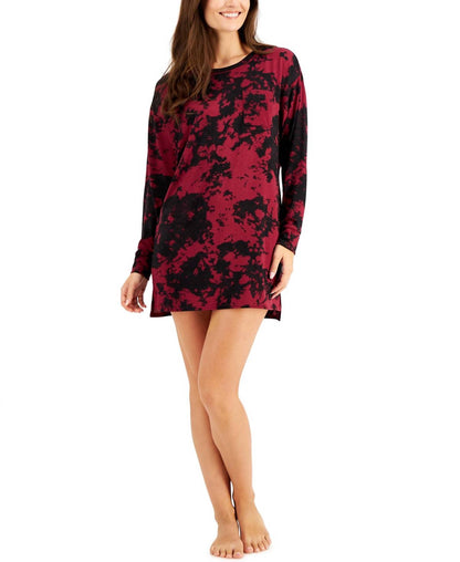 Printed Soft Knit Sleep Shirt