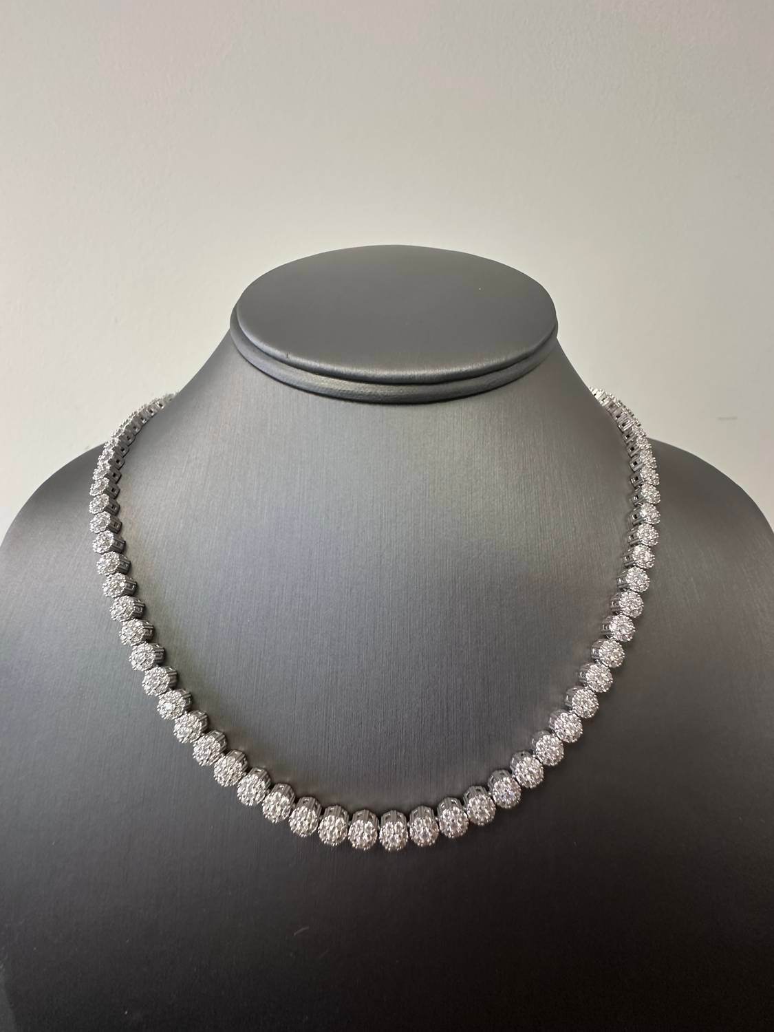 Dan's Fashion Jewelry - Semi Tennis Necklace - Rack Hunt -