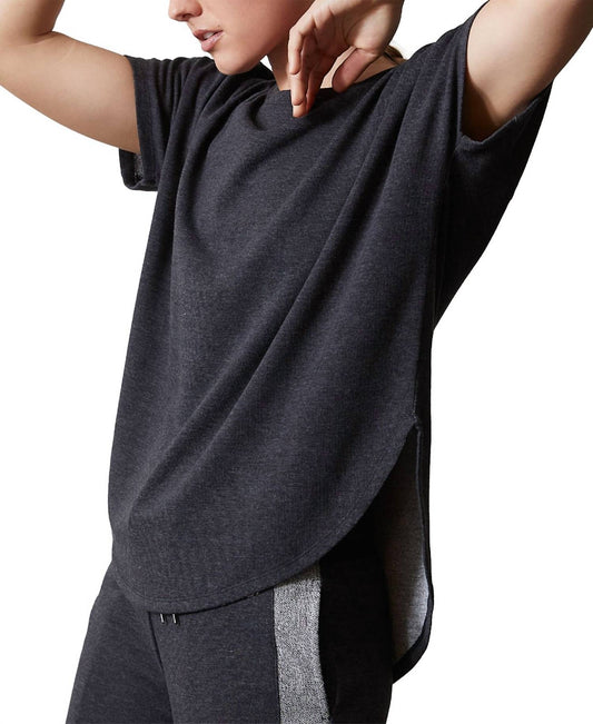 Activewear Chi French Terry Split-Back Top