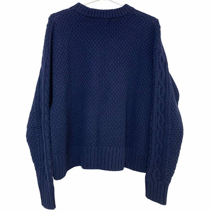 Women's Warm Heritage Cable Crew Sweater