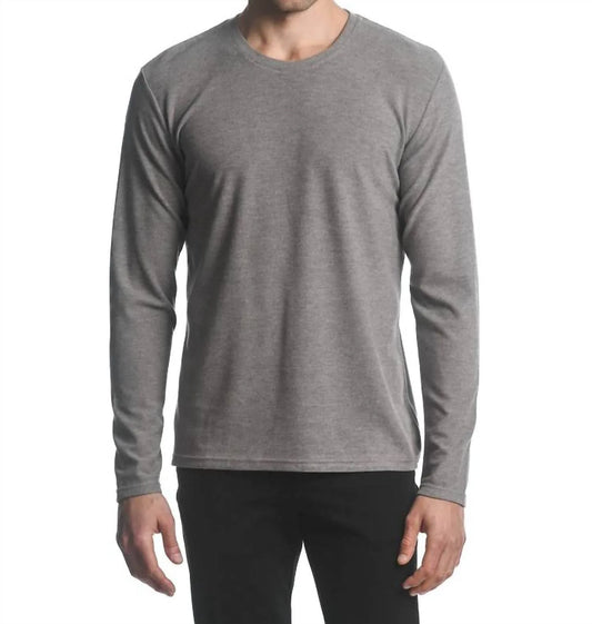 Postmarc - Stretch Knit Long Sleeve Crew Pullover - Rack Hunt