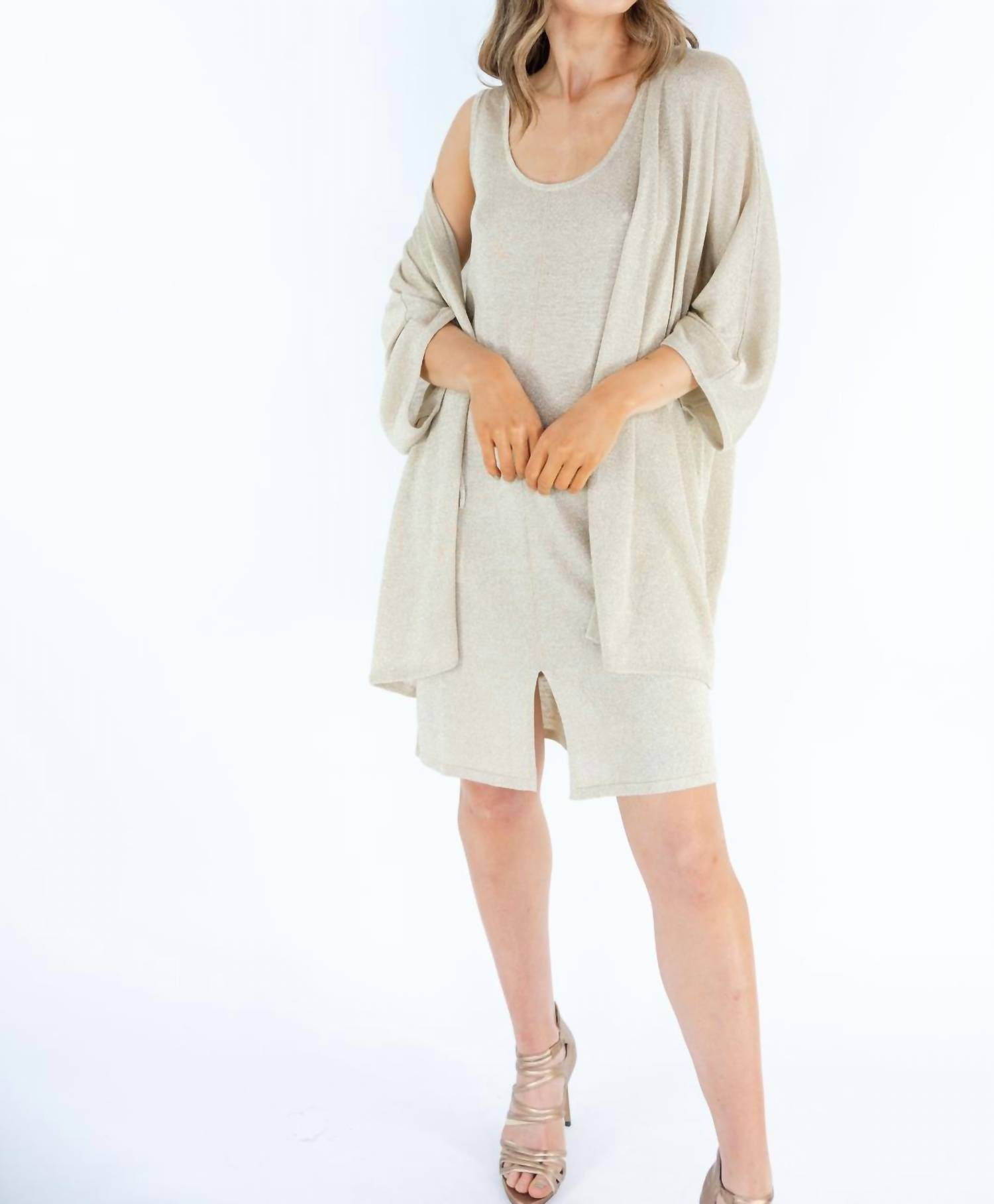 Maison Lurex - Women's Scala Short Dress - Rack Hunt -