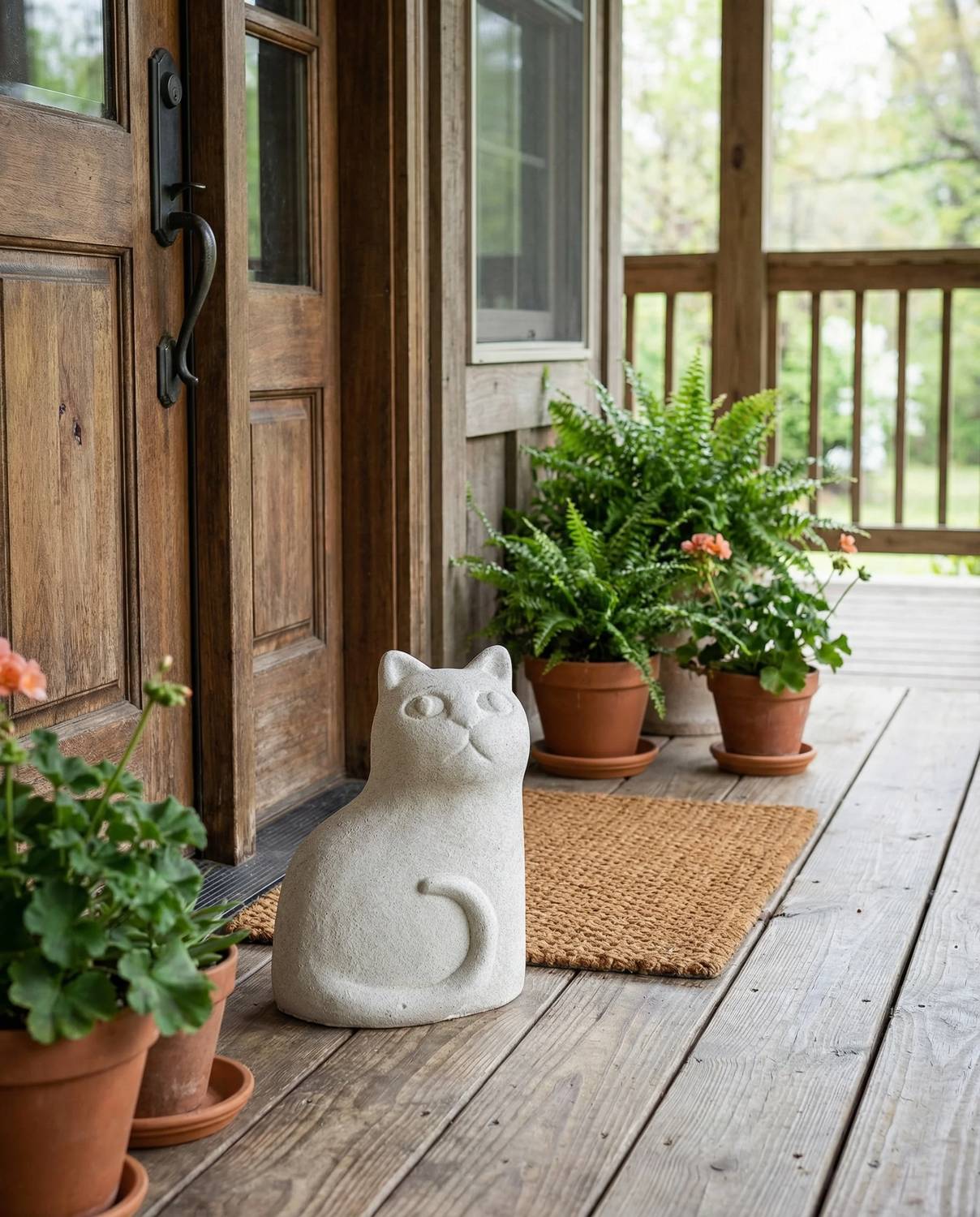 Cat Garden Figure