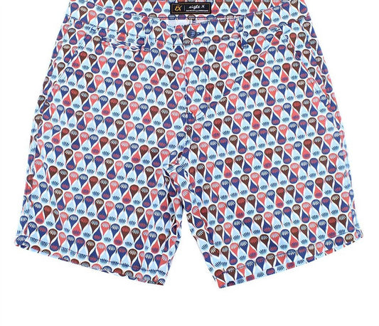 Men's Retro Print Shorts