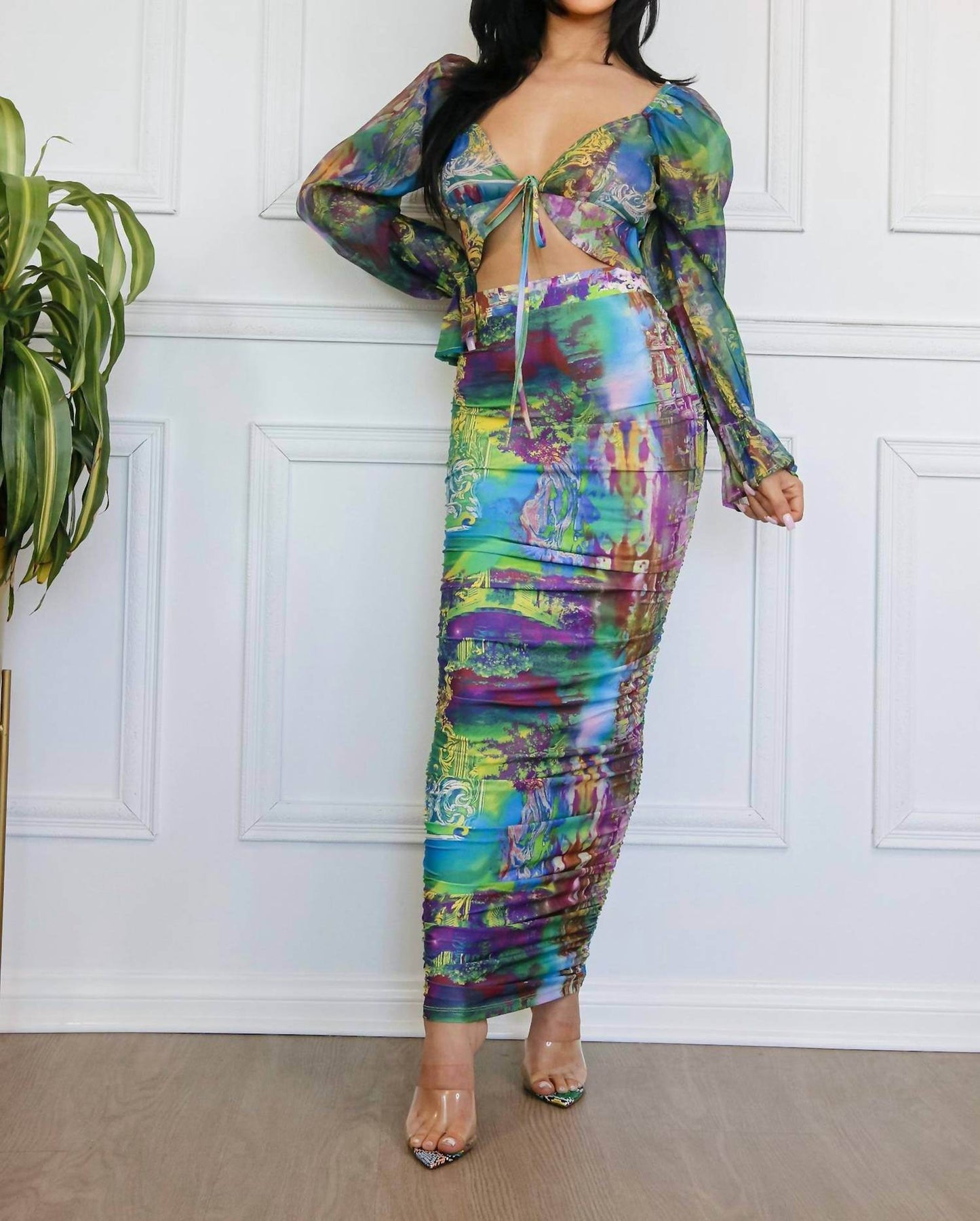 Little Secret Of Mine - Women's League Of My Own Pencil Skirt And Top Set - Rack Hunt