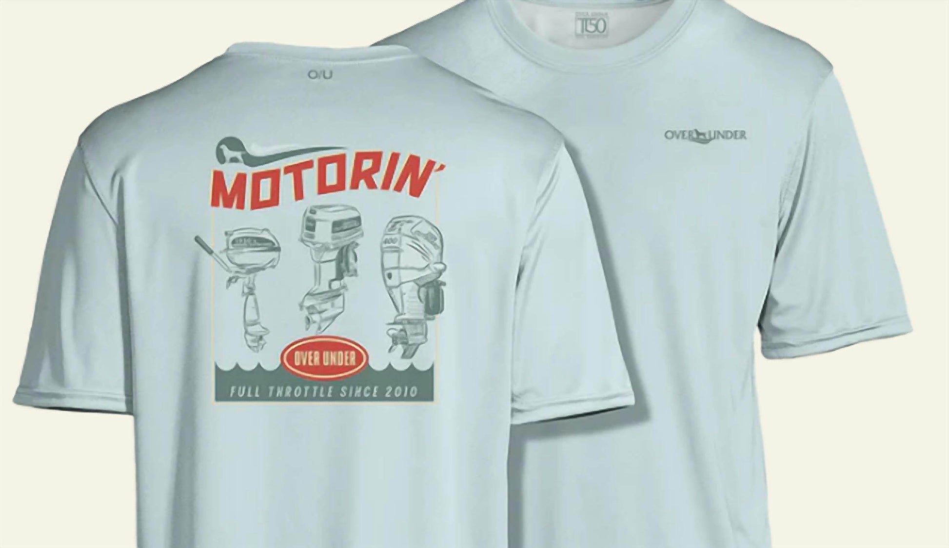 Over Under - Men's Tidal Tech Motorin' Short Sleeve Shirt - Rack Hunt