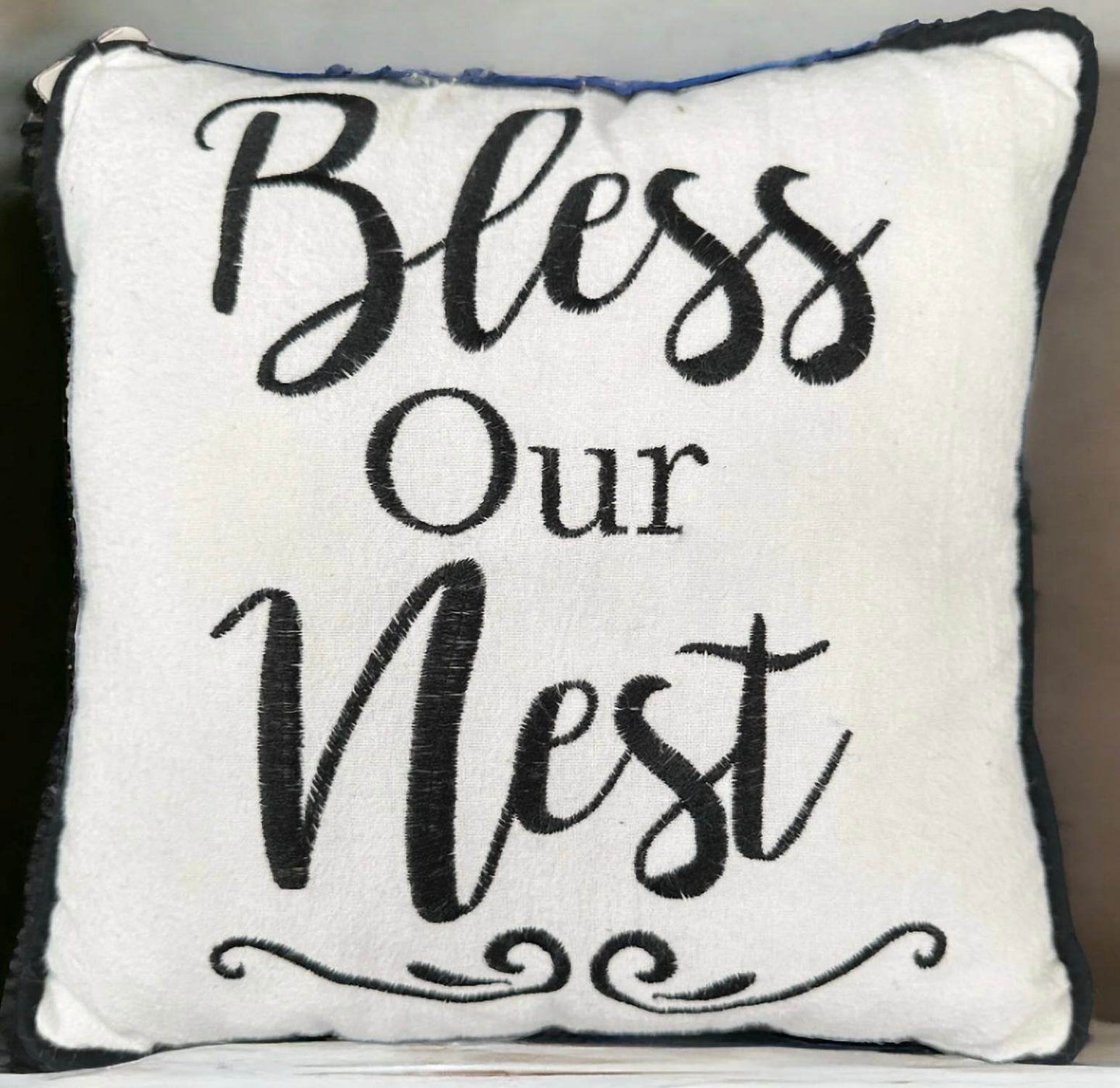 C&F Home - “Bless Our Nest” Throw Pillow - Rack Hunt -