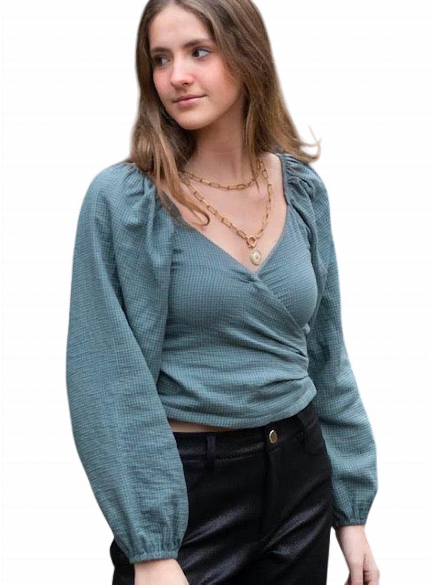 Osamore - Plaid Crop Top - Rack Hunt -