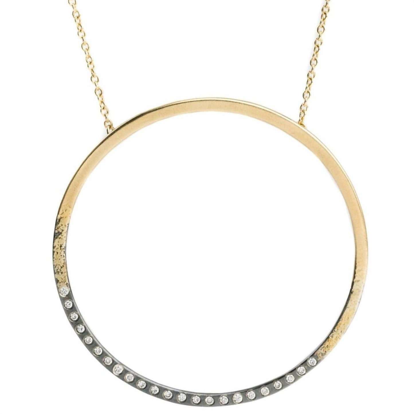Kate Maller Jewelry - Women's Circle Sunshine Necklace - Rack Hunt -